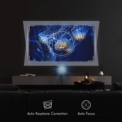 Projektor THOMSON SIRIUS PG55B RGB LASER, 4K, HDR, GoogleTV, WiFi, BT, baterija