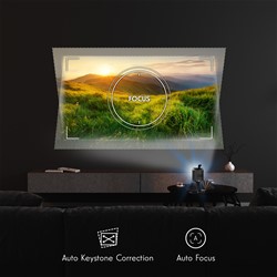 Projektor THOMSON VEGA PG35B LED, 4K, HDR, GoogleTV, WiFi, BT, baterija, Dolby