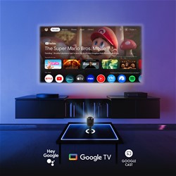 Projektor THOMSON VEGA PG35B LED, 4K, HDR, GoogleTV, WiFi, BT, baterija, Dolby