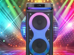 Zvočnik MANTA SPK0804B160 HEKTOR, BT, 160W, baterija, RGB LED, mikr., daljinec