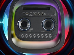 Zvočnik MANTA SPK0804B160 HEKTOR, BT, 160W, baterija, RGB LED, mikr., daljinec