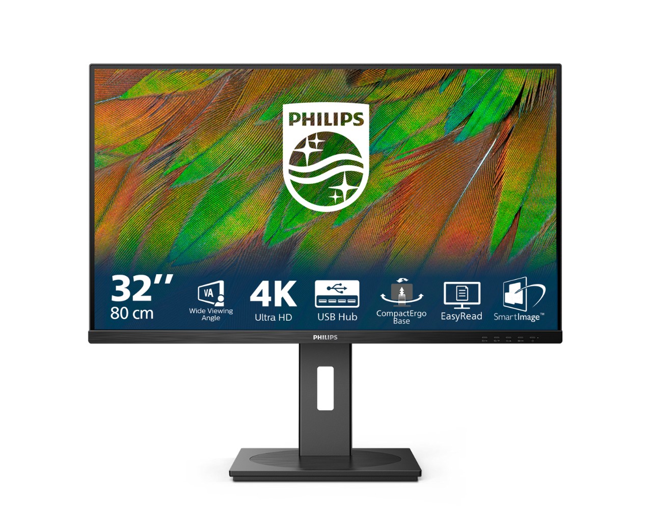 Ergonomski poslovni monitor Philips 32B1N3800 31.5 VA 4K UHD