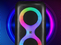 Zvočnik MANTA SPK0401B100 ERIS, BT, 100W, baterija, RGB LED, mikr., daljinec