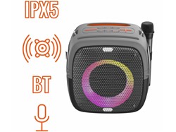 Zvočnik MANTA SPK340 ARES, BT, 100W, baterija, RGB LED, mikrofon