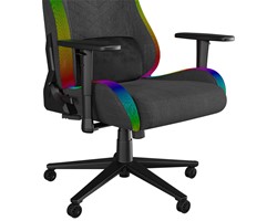 Gaming/pisarniški stol GENESIS TRIT 660 RGB, ergonomski, nastavljiv, siv