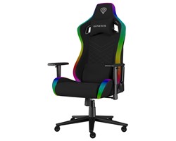 Gaming/pisarniški stol GENESIS TRIT 660 RGB, ergonomski, nastavljiv, črn