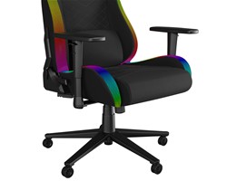 Gaming/pisarniški stol GENESIS TRIT 660 RGB, ergonomski, nastavljiv, črn