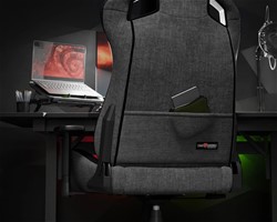 Gaming/pisarniški stol GENESIS NITRO 660,ergonomski, nastavljiv, črno siv