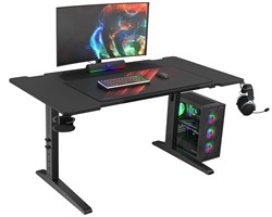 Pisarniška/gaming miza GENESIS HOLM MODULAR 140,nastavljiva višina, RGB,140x75cm