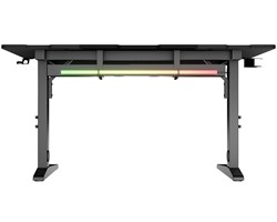 Pisarniška/gaming miza GENESIS HOLM MODULAR 140,nastavljiva višina, RGB,140x75cm