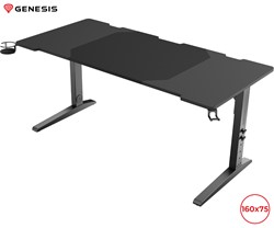 Pisarniška/gaming miza GENESIS HOLM MODULAR 160,nastavljiva višina, 160 x 75cm