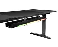 Pisarniška/gaming miza GENESIS HOLM MODULAR 160 CORNER, kotna,RGB,160x155x75cm