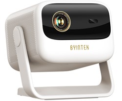 Prenosni 4LED DLP projektor BYINTEK UFO U90 MAX , AndroidTV, WIFI, 700 ANSI,bel