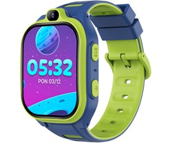 Otroška pametna ura KW-530 FOREVER Boost, 4G LTE, AI funkcije, AI, SOS, modra