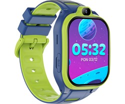 Otroška pametna ura KW-530 FOREVER Boost, 4G LTE, AI funkcije, AI, SOS, modra