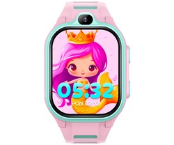 Otroška pametna ura KW-530 FOREVER Boost, 4G LTE, AI funkcije, AI, SOS, roza