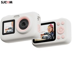 Otroški / mladostniški fotoaparat in kamera SJCAM FUNCAM+, 44MP, 2 zaslona, bel