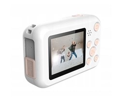 Otroški / mladostniški fotoaparat in kamera SJCAM FUNCAM+, 44MP, 2 zaslona, bel