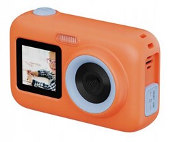 Otroški / mladostniški fotoaparat in kamera SJCAM FUNCAM+, 2 zaslona, oranžen