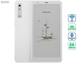 E-bralnik / tablični računalnik BOOX Palma2 Pro, 3950mAh baterija, bel