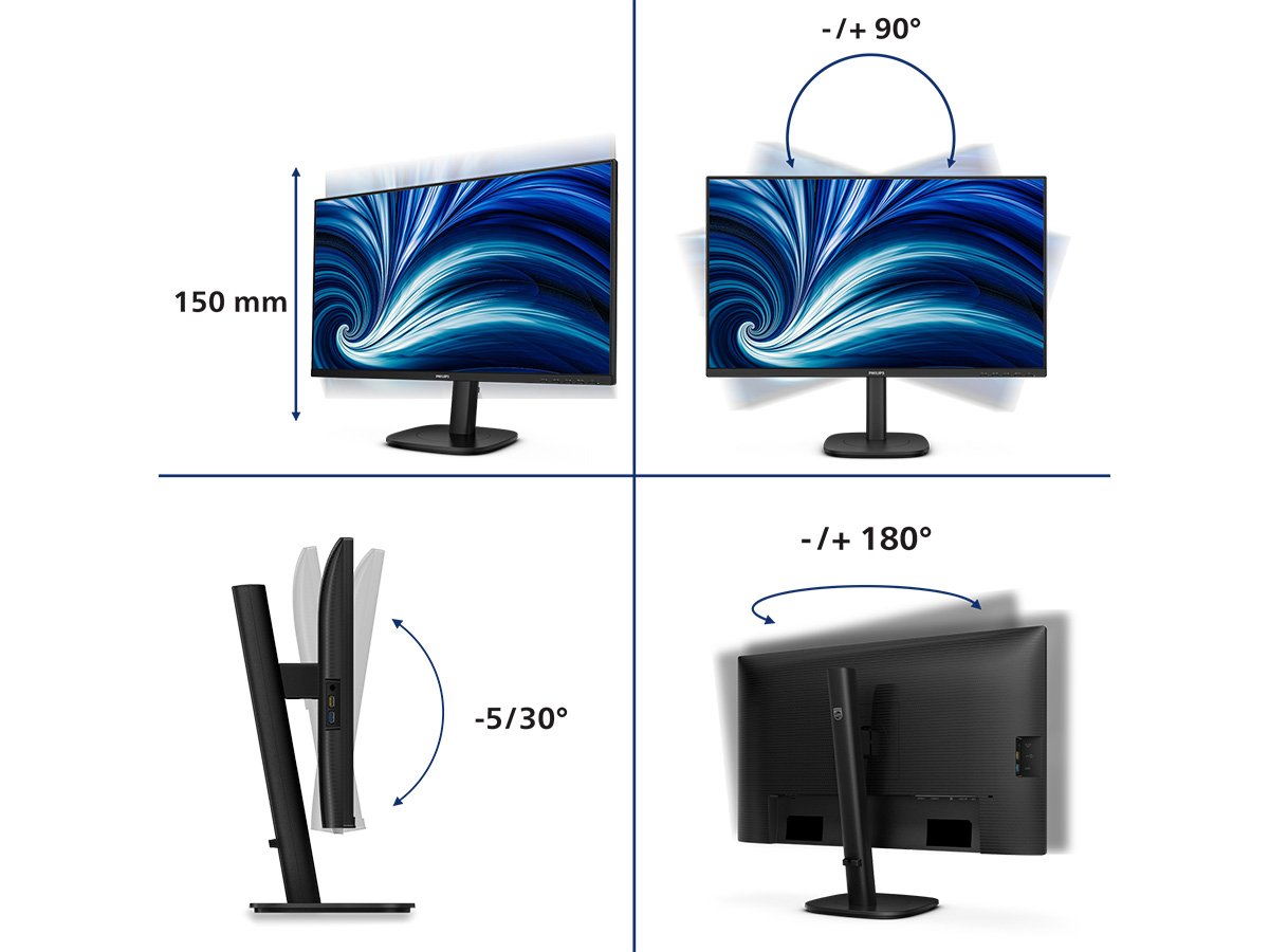 Ergonomski poslovni monitor Philips 27B2N3500J 27