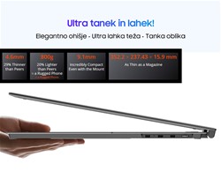 Zaslon / monitor za prenosnik SCM8 Blackview, 39cm (15.3