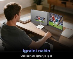 Dvojni zaslon / monitor za prenosnik DCM6 Blackview, 39cm (15.3