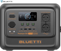 Polnilna postaja/baterija BLUETTI PREMIUM 100 V2,1800W,1024Wh,AC,DC,USB-A,USB-C