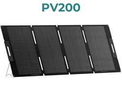 Solarni panel BLUETTI PV200, 200W, zložljiv, UV & IP65 odpornost, MC4 konektor