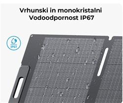 Solarni panel BLUETTI PV200, 200W, zložljiv, UV & IP65 odpornost, MC4 konektor