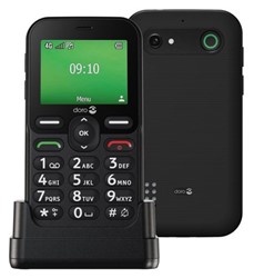 Mobilni telefon DORO Leva E10, črna