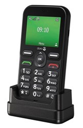 Mobilni telefon DORO Leva E10, črna