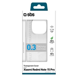 Silikonski ovitek Xiaomi Redmi Note 15 PRO 4G/5G, prozoren