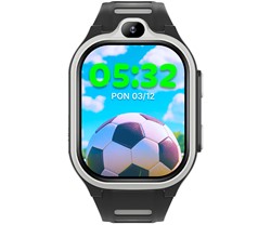 Otroška pametna ura KW-530 FOREVER Boost, 4G LTE, AI funkcije, AI, SOS, črna 