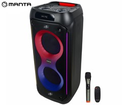 Prenosni KARAOKE zvočnik MANTA SPK0805B140 PALLAS zvočnik, Bluetooth, 140W, TWS