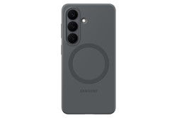 Samsung Galaxy S26 silikonski magnetni ovitek, črn