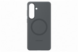 Samsung Galaxy S26+ silikonski magnetni ovitek, črn