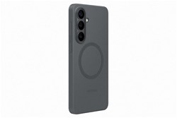 Samsung Galaxy S26+ silikonski magnetni ovitek, črn