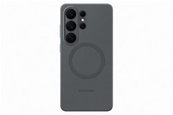 Samsung Galaxy S26 Ultra silikonski magnetni ovitek, črn