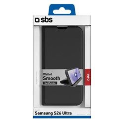 Preklopna torbica za Samsung Galaxy S26 Ultra, črna