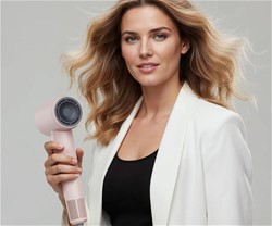 Sušilnik za lase MANTA LOVIO LVHD001 AirFlow, 1600W, 4 načini, 2 hitrosti, roza