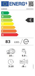 Prostostoječi pomivalni stroj Gorenje GS643C90W