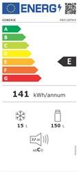 Samostojni hladilnik Gorenje RB413EPW4