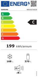Hladilnik Samsung RB53DG706CS9EO