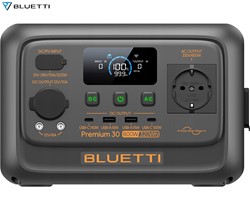 Polnilna postaja/baterija BLUETTI PREMIUM 30 V2,600W,320Wh,AC, DC, USB-A, USB-C