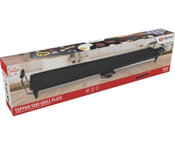Električna žar plošča TEPPANYAKI GRILL ALPINA, XXL 87x23cm, 1800W, kovina