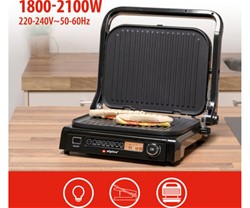 Kontaktni žar GRILL ALPINA, 2100W, električni, 37.6x33.1x16cm