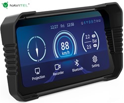 Motoristična pametna naprava / kamera NAVITEL MS850 DUAL, G-senzor, 6.25