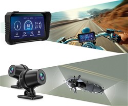Motoristična pametna naprava / kamera NAVITEL MS850 DUAL, G-senzor, 6.25