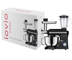 Kuhinjski robot MANTA LOVIO LVSTM02P ChefAssistant+, 1900W, 6.2L, +dodatki, črn